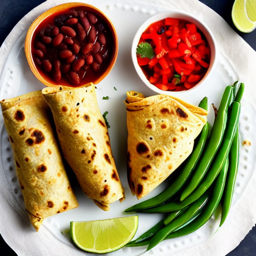 Savory Vegetable Burritos