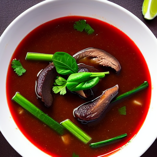 Duck Blood Soup