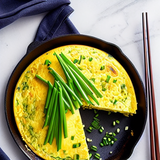 Keto Chinese Chive Omelette