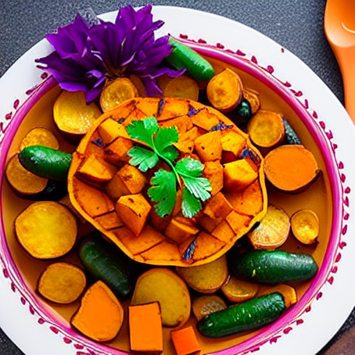 Tajine de Patates Douces