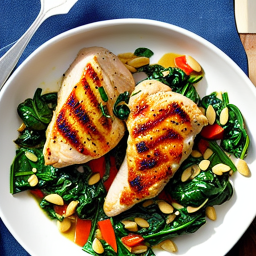 Chicken and Spinach