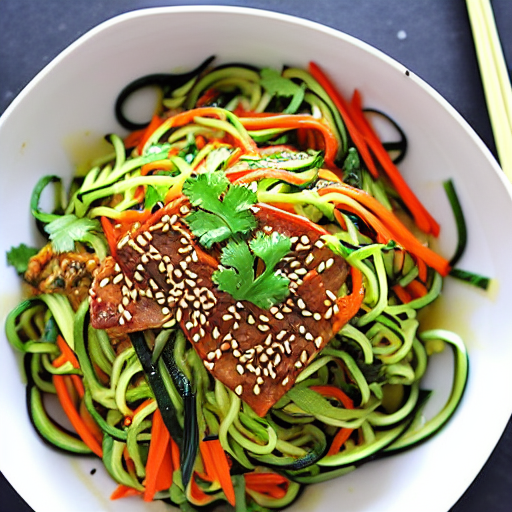 Zucchini Japchae