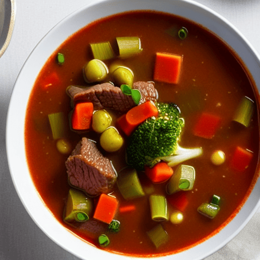 Gluten-Free Beef and Vegetable Soup