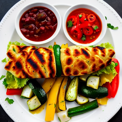 Vegetarian Gyro