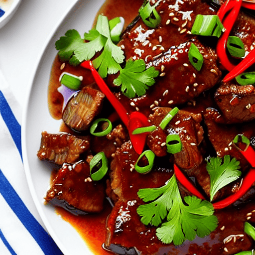 Sichuan Spicy Beef and Eggplant
