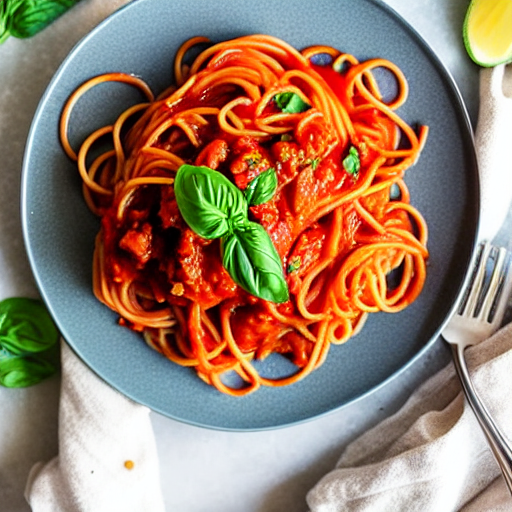 Vegan Spaghetti Marinara