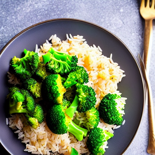 Rice with Broccoli