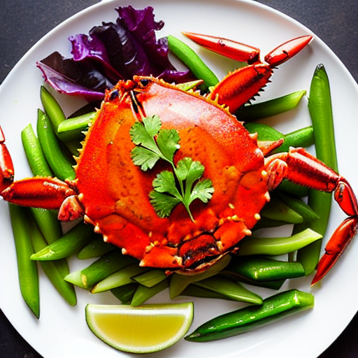Vegetarian Spicy Crab