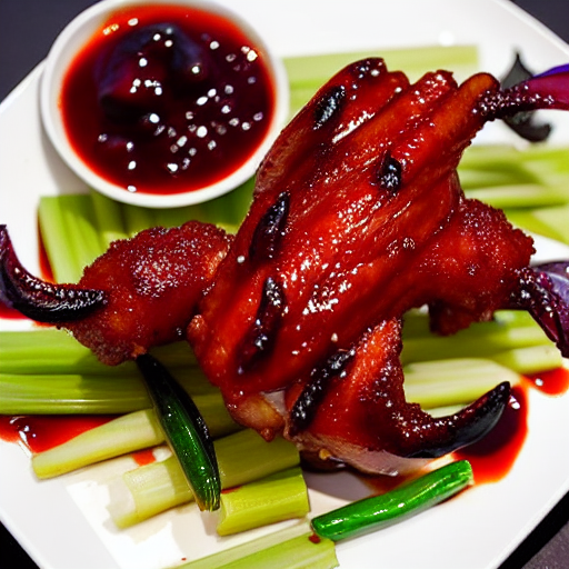 Crispy Duck with Plum Sauce