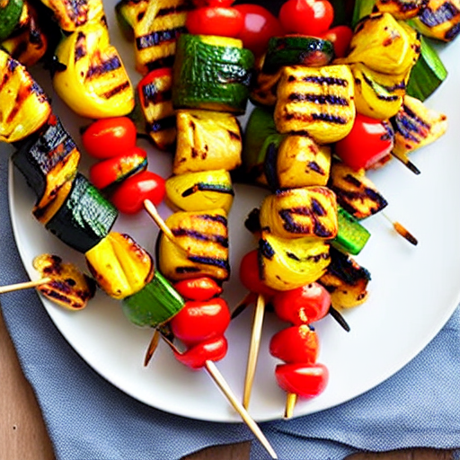 Grilled Vegetable Skewers