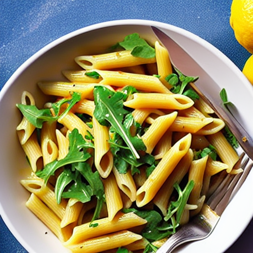 Penne com Rúcula