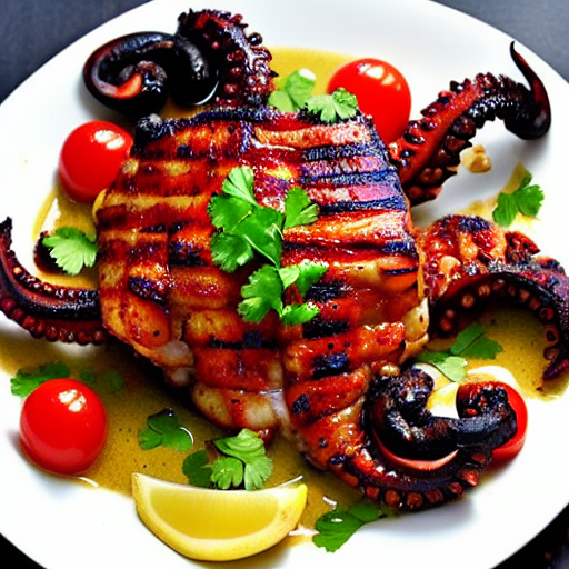 Poulpe Grillé