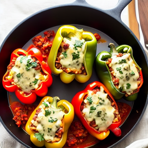 Stuffed Peppers Sorrentina