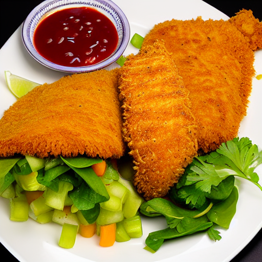 Schnitzel Wrap