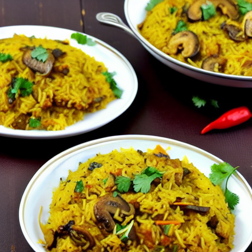 Keto Mushroom Pulao