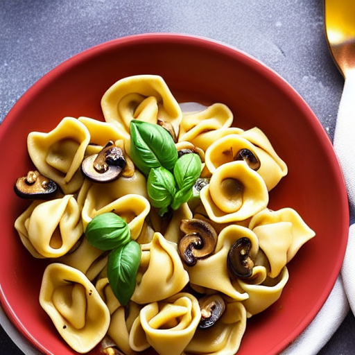 Tortellini de Setas