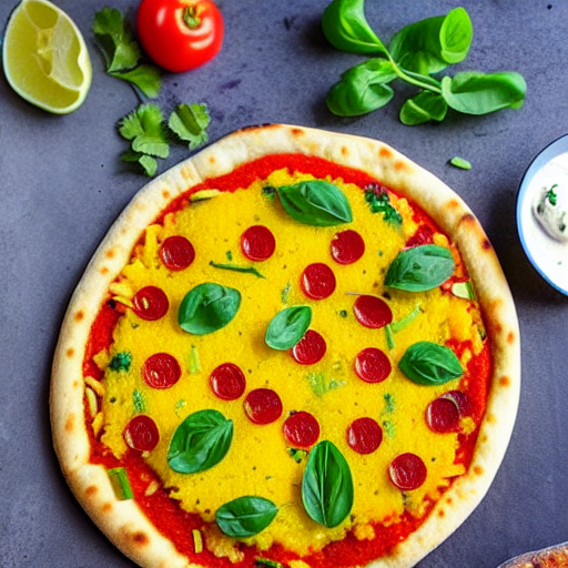 Dhokla Pizza