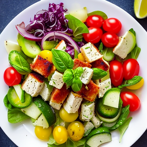 Salata Me Panzanella