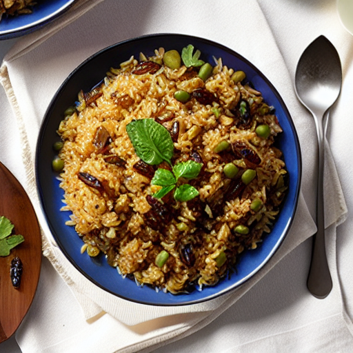 Date and Walnut Pilaf
