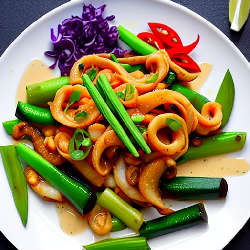 Stir-Fried Squid