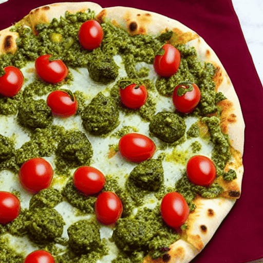 Pizza Pesto Halal