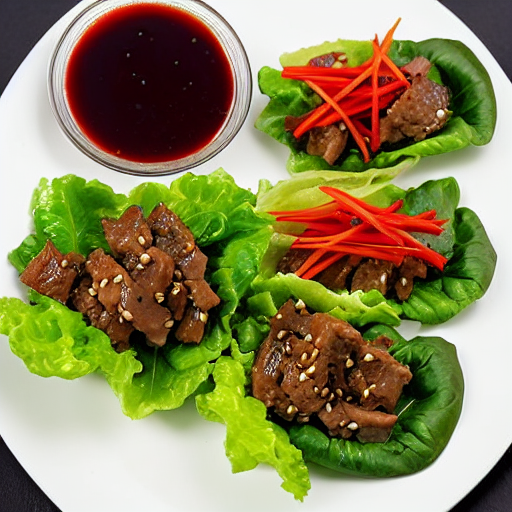 Peking Duck Lettuce Wraps