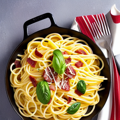 Espaguetis a la Carbonara