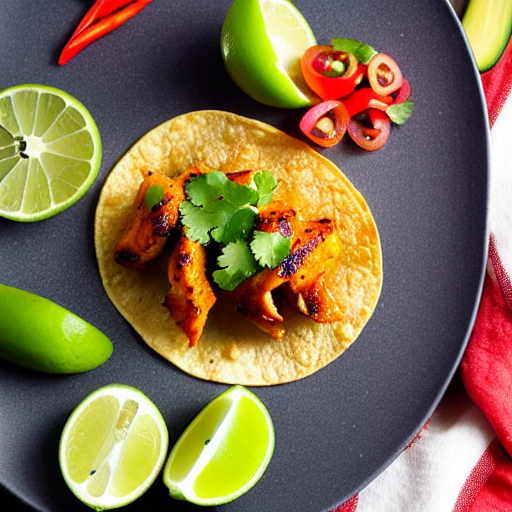 Tacos de Pollo al Pastor