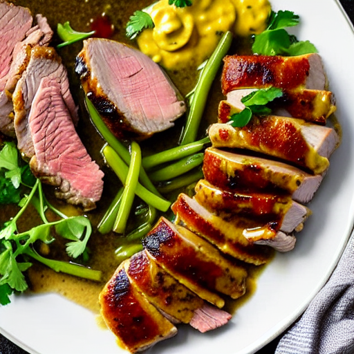 Pork Tenderloin with Mustard