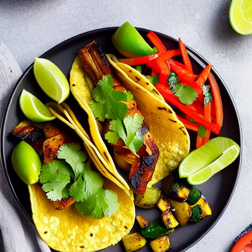 Tacos de Verduras al Carbón