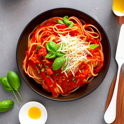 Kimchi Spaghetti