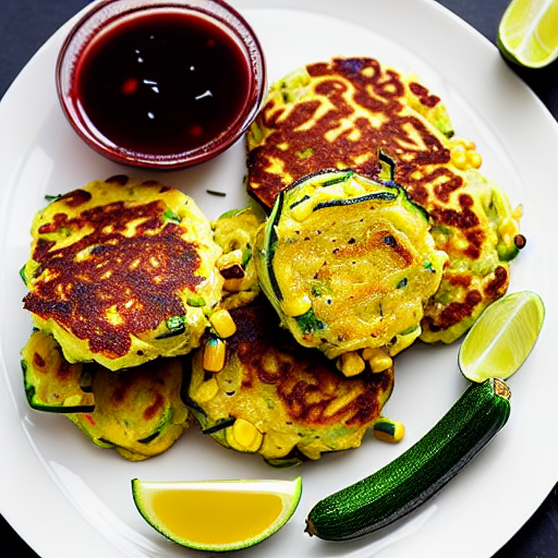Corn and Zucchini Fritters