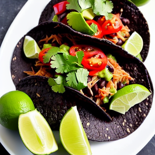Smoky Black Bean Tacos