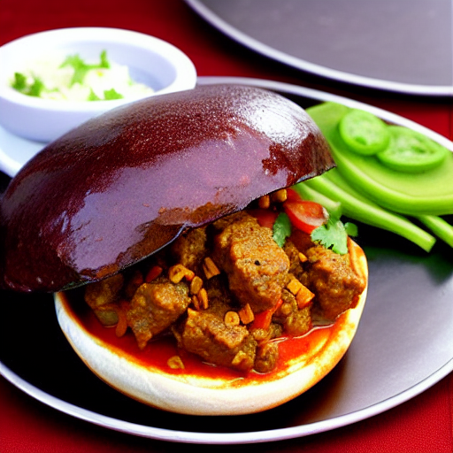 Kashmiri Rogan Josh Burger