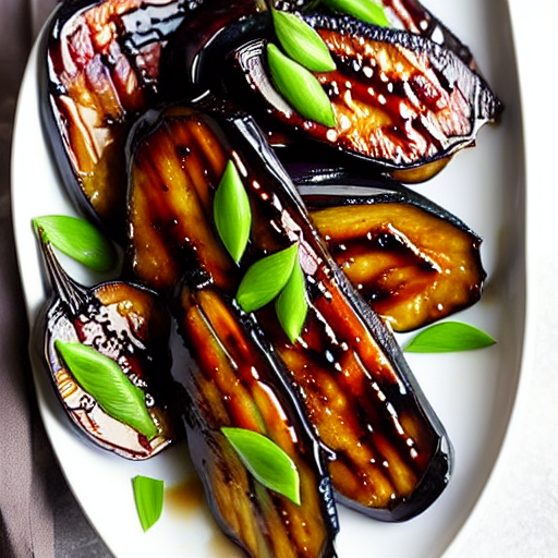 Miso Glazed Eggplant