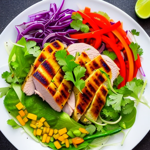Salada de Peito de Peru