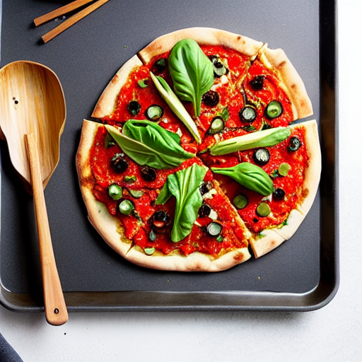 Paleo Lotus Root Pizza