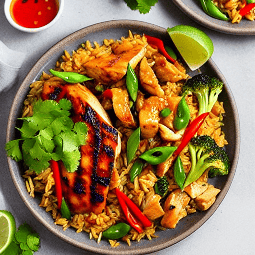 Gai Yang Khao Pad