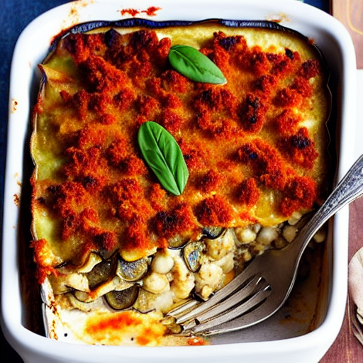 Baked Eggplant Moussaka
