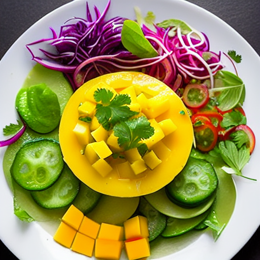 Salada de Manga