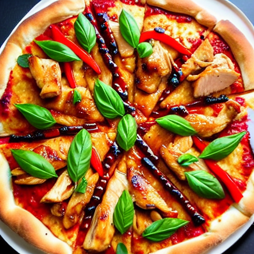 Sweet Soy Chicken Pizza
