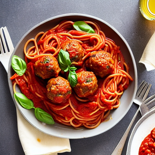 Spaghetti and Meatballs