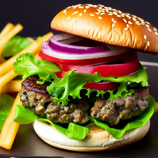 Hamburger di Funghi