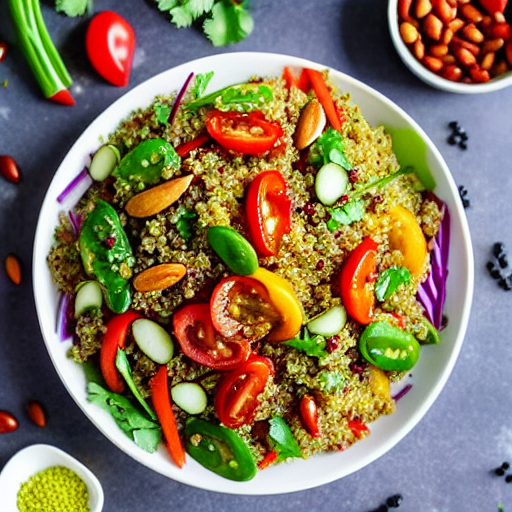 Spiced Quinoa Salad