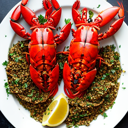 Lobster Bil Zaatar