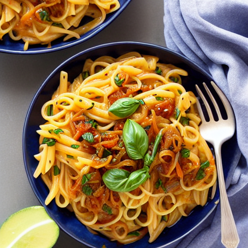 Pasta with Caramelized Onions