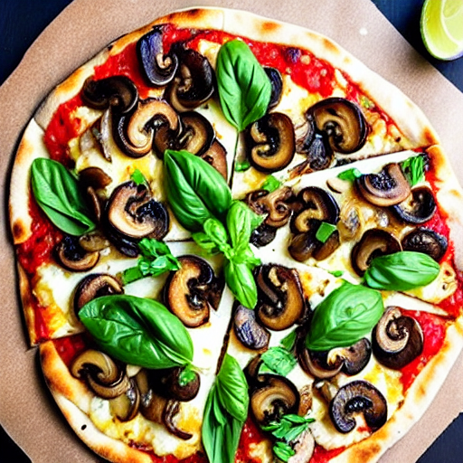 Mushroom Pita