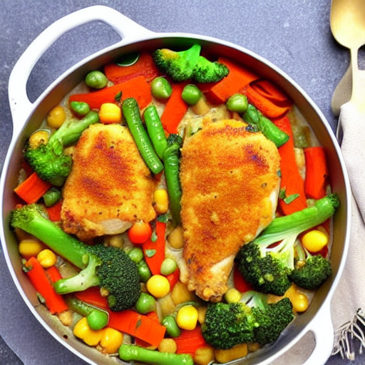 Chicken and Vegetable Casserole
