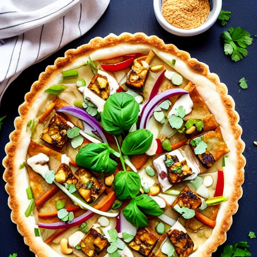 Vegan Tarte Flambée