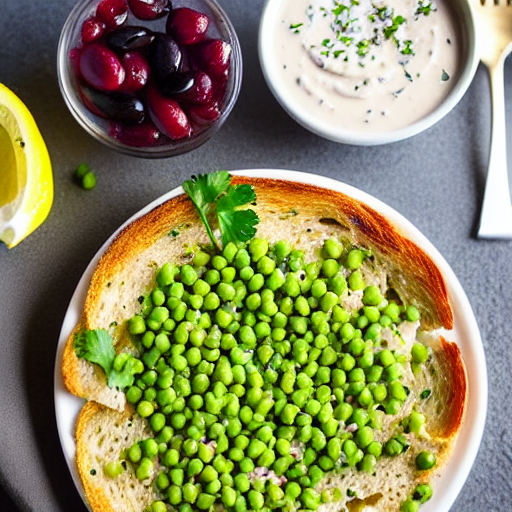Smashed Pea Toast